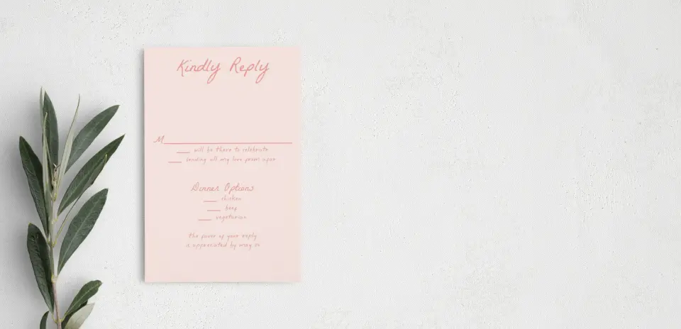 Step RSVP Postcards