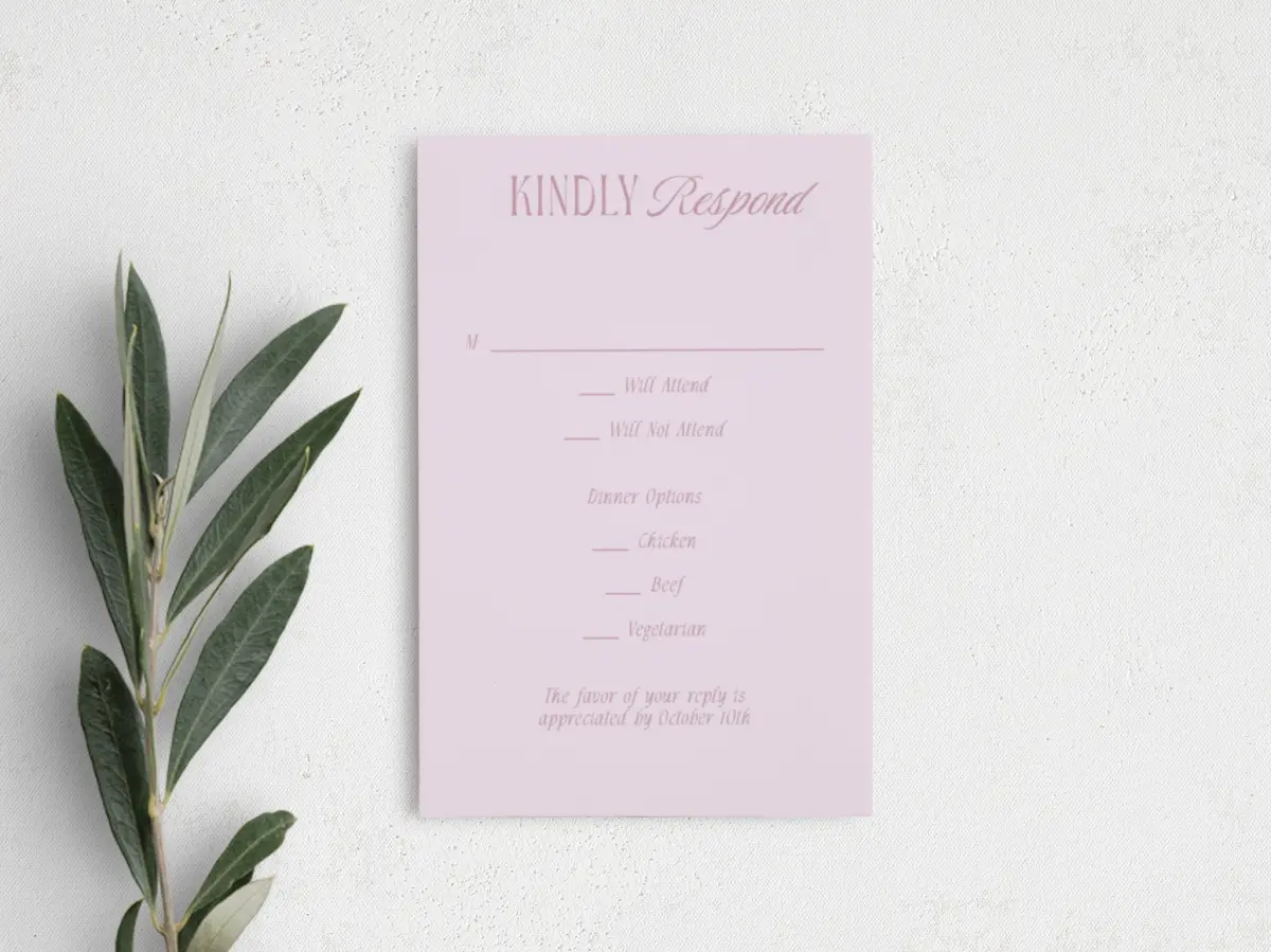 Step RSVP Postcards