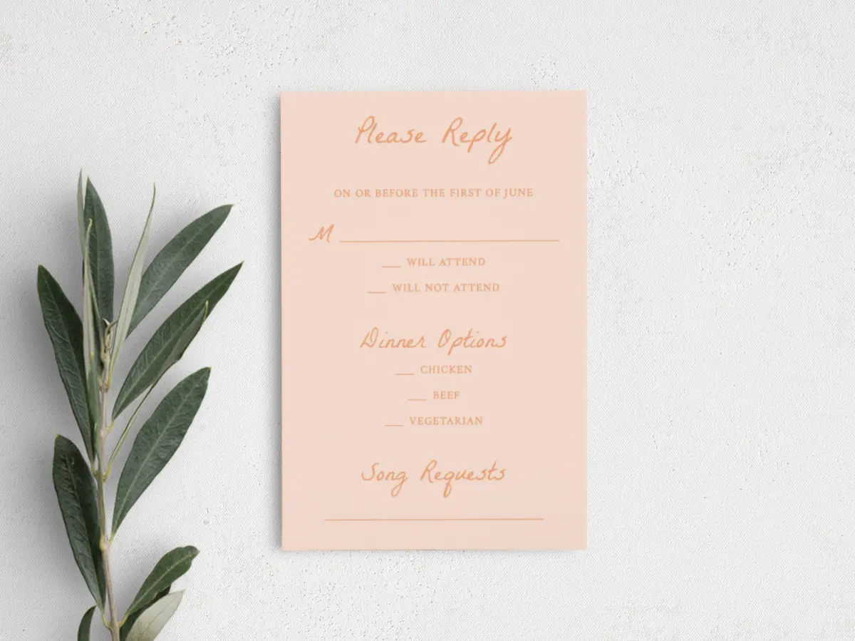 Step RSVP Postcards