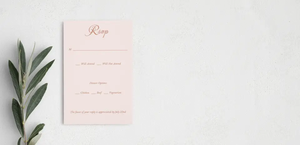 Step RSVP Postcards