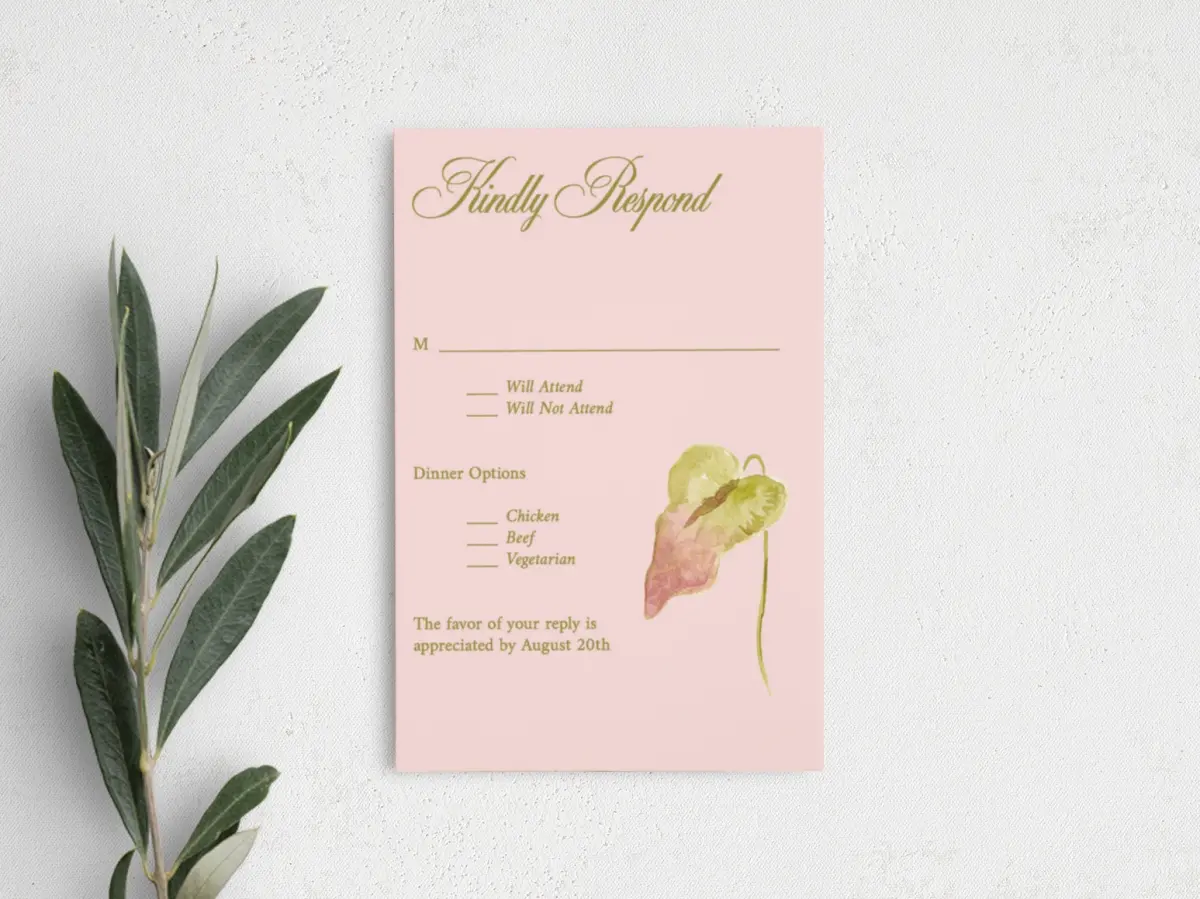 Step RSVP Postcards