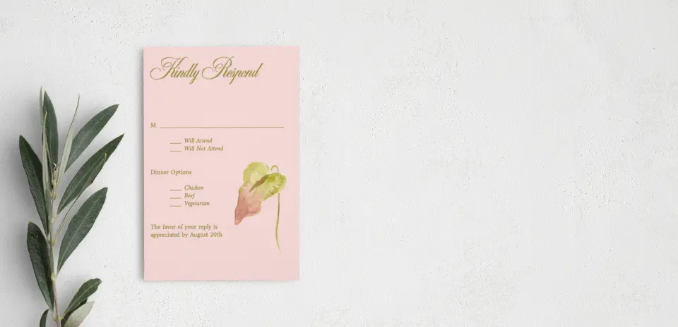 Step RSVP Postcards