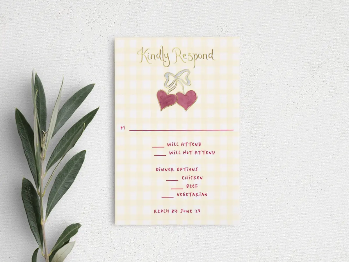 Step RSVP Postcards