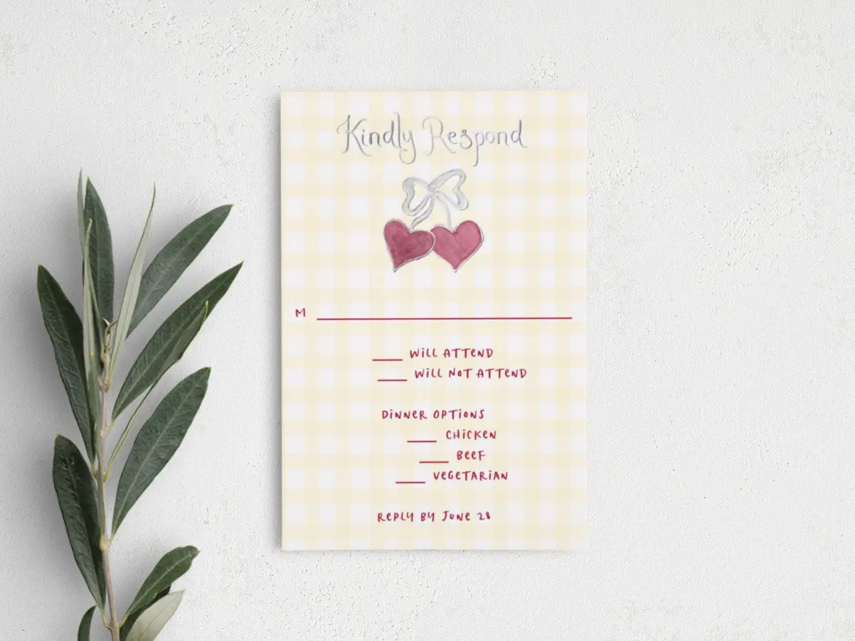 Step RSVP Postcards