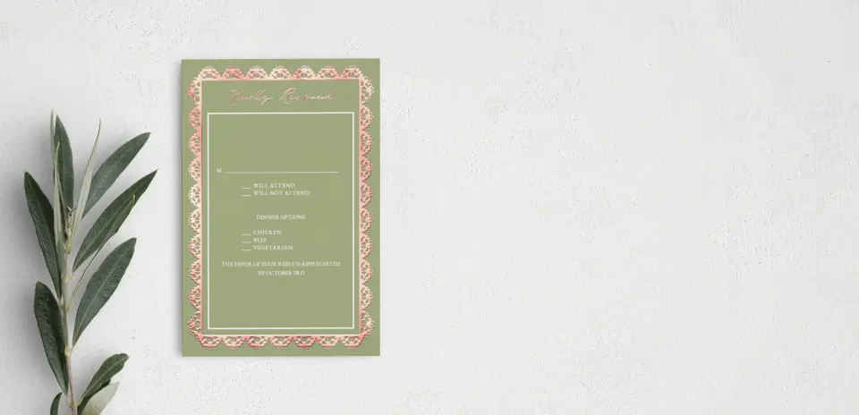 Step RSVP Postcards