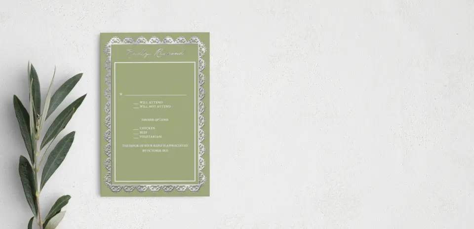 Step RSVP Postcards