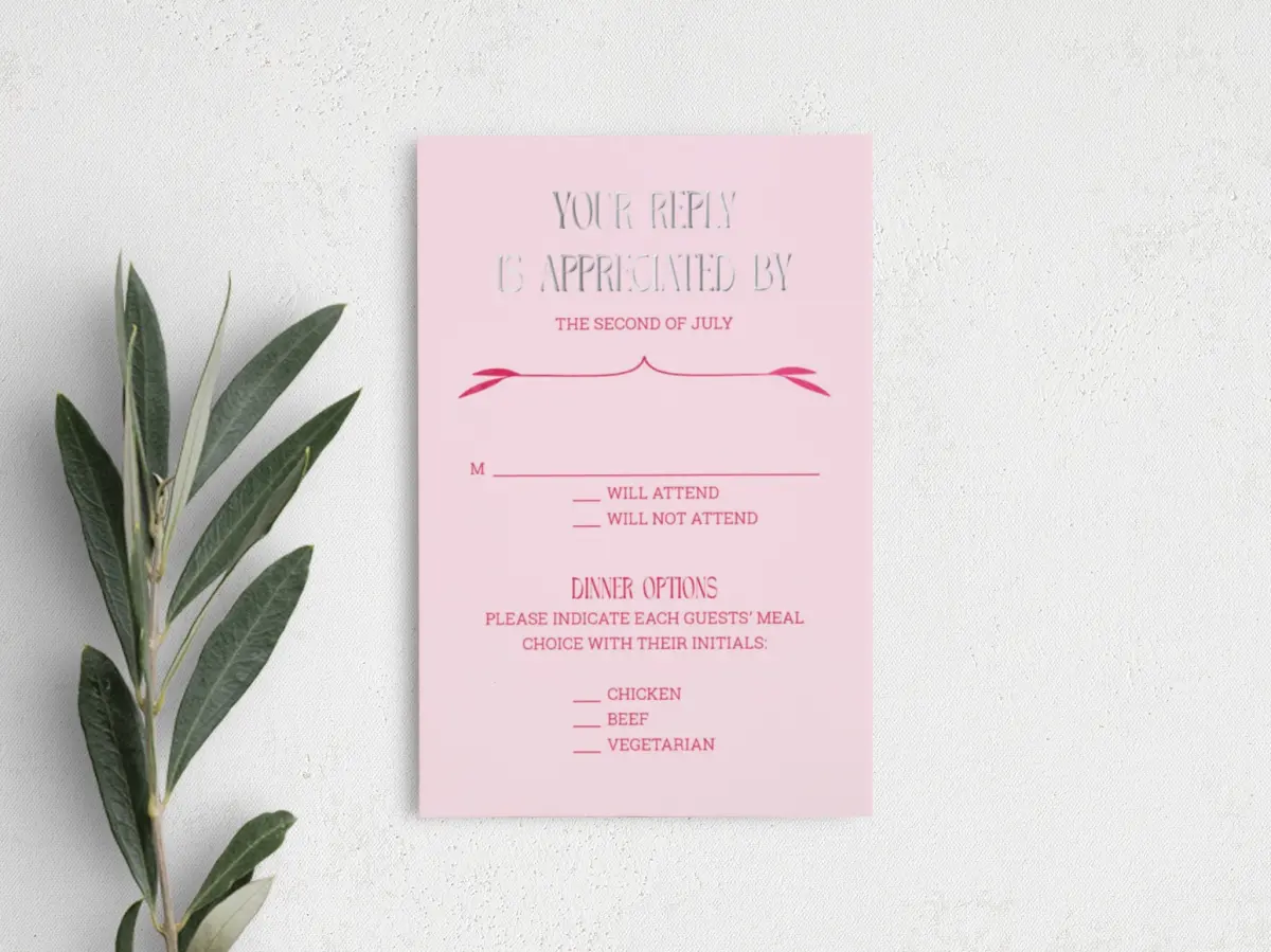 Step RSVP Postcards