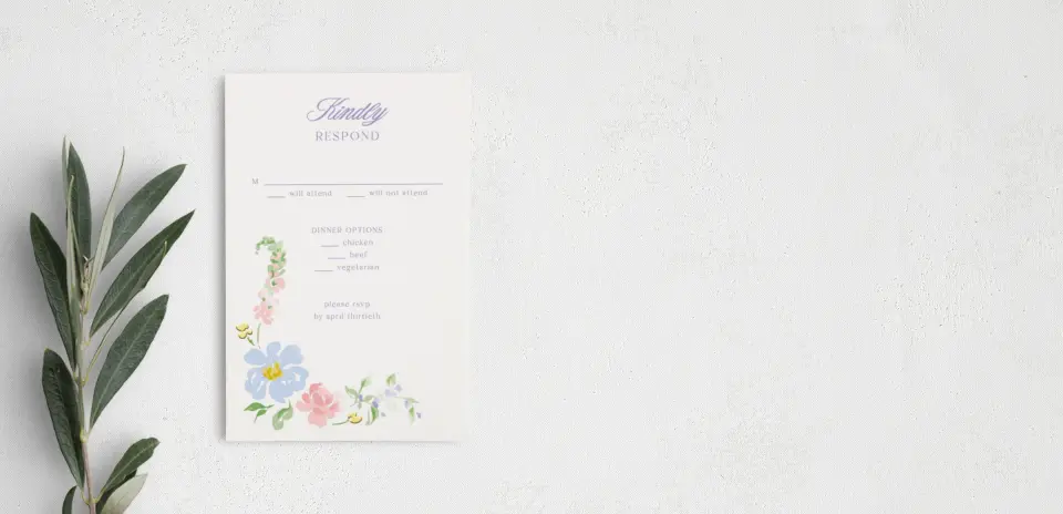 Step RSVP Postcards