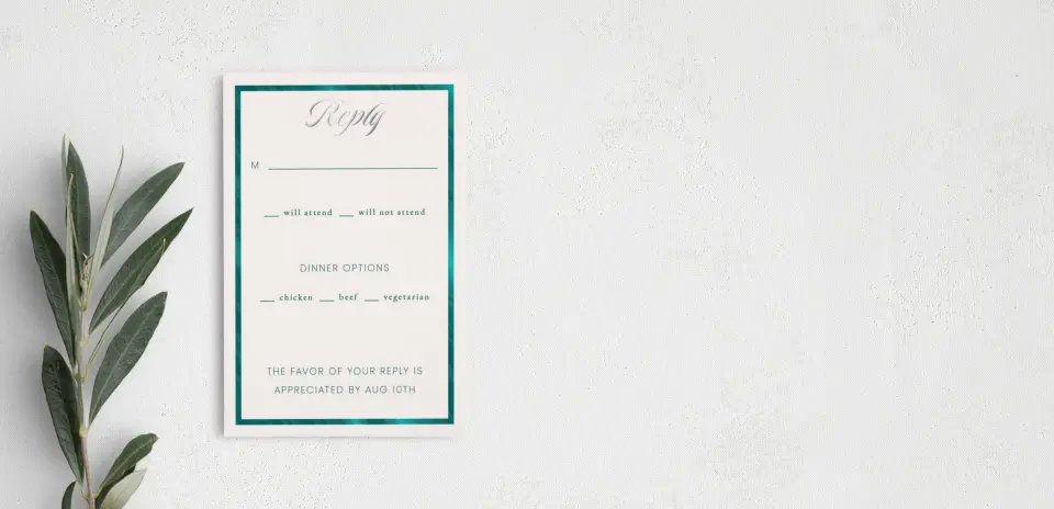 Step RSVP Postcards