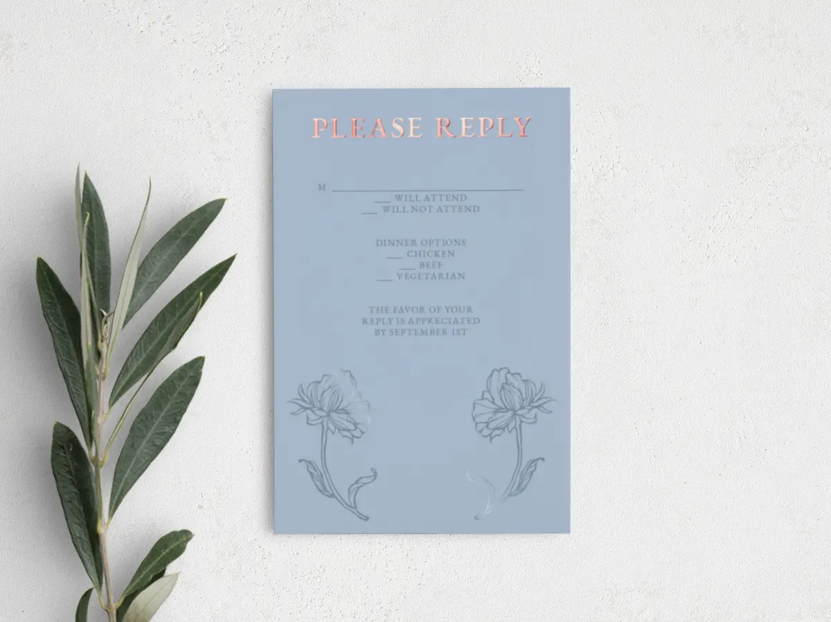 Step RSVP Postcards
