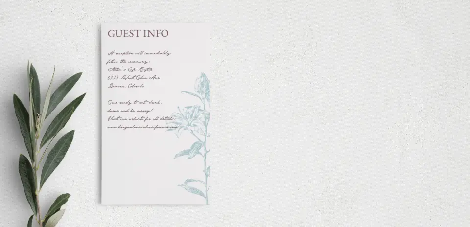 Step Enclosure Card