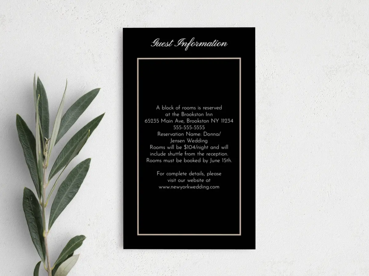 Step Enclosure Card