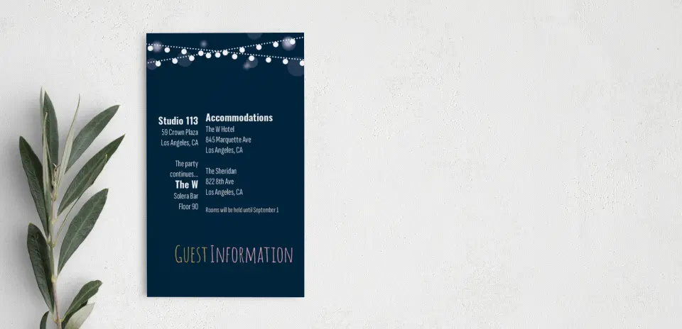 Step Enclosure Card