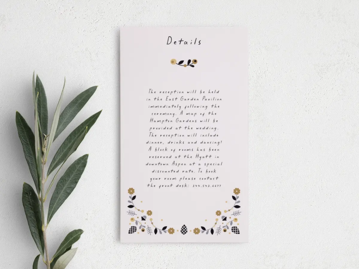 Step Enclosure Card