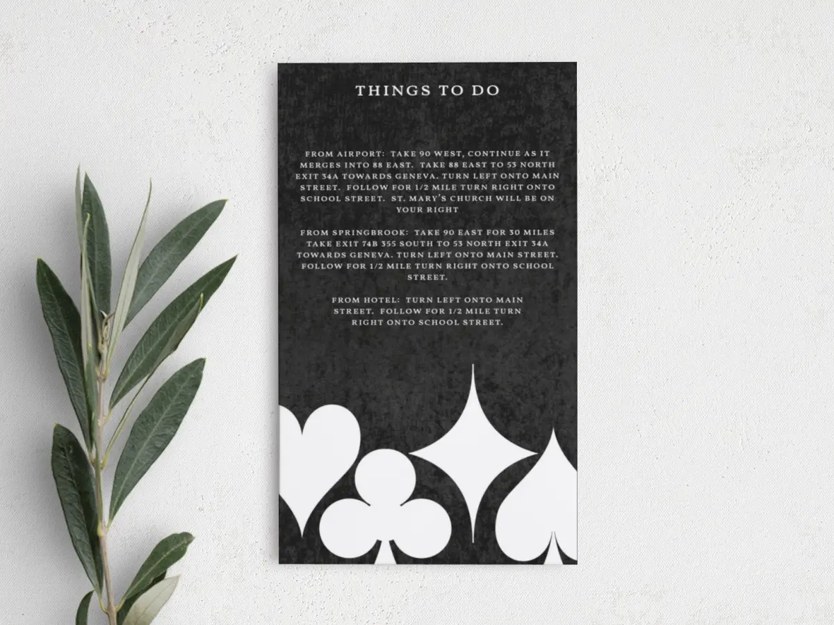 Step Enclosure Card