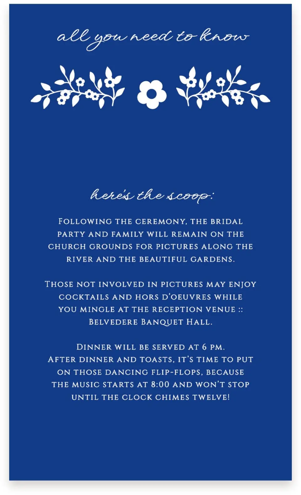 This is a  4" x 6.75" Enclosure Cards (Pocket Invitation) called Secret Garden printed in full color on Premium Smooth paper