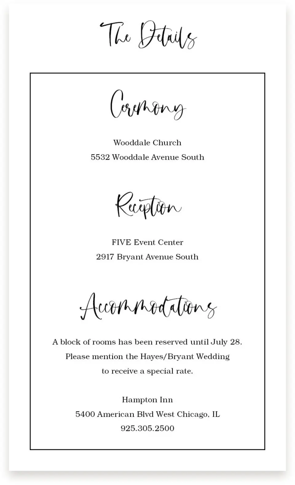 This is a  4" x 6.75" Enclosure Cards (Pocket Invitation) called Painterly Bouquet printed in full color on Premium Smooth paper