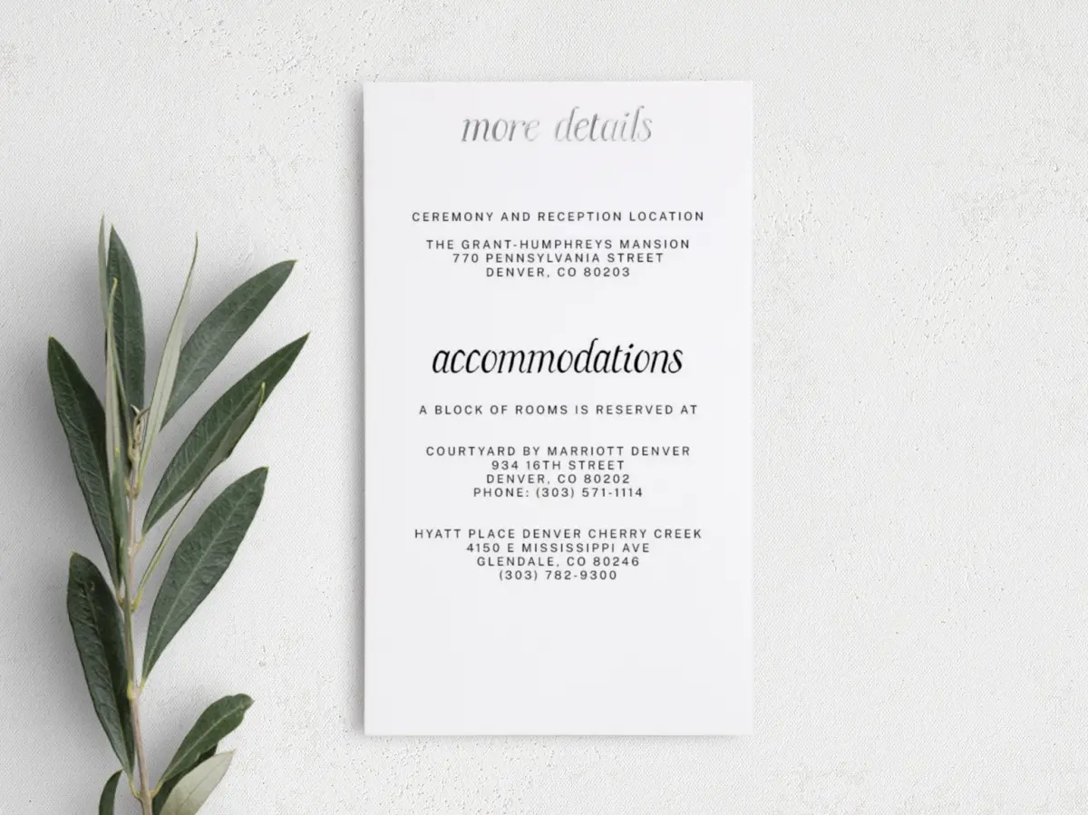 Step Enclosure Card