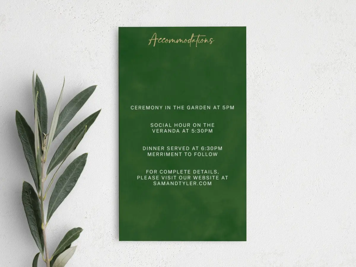 Step Enclosure Card