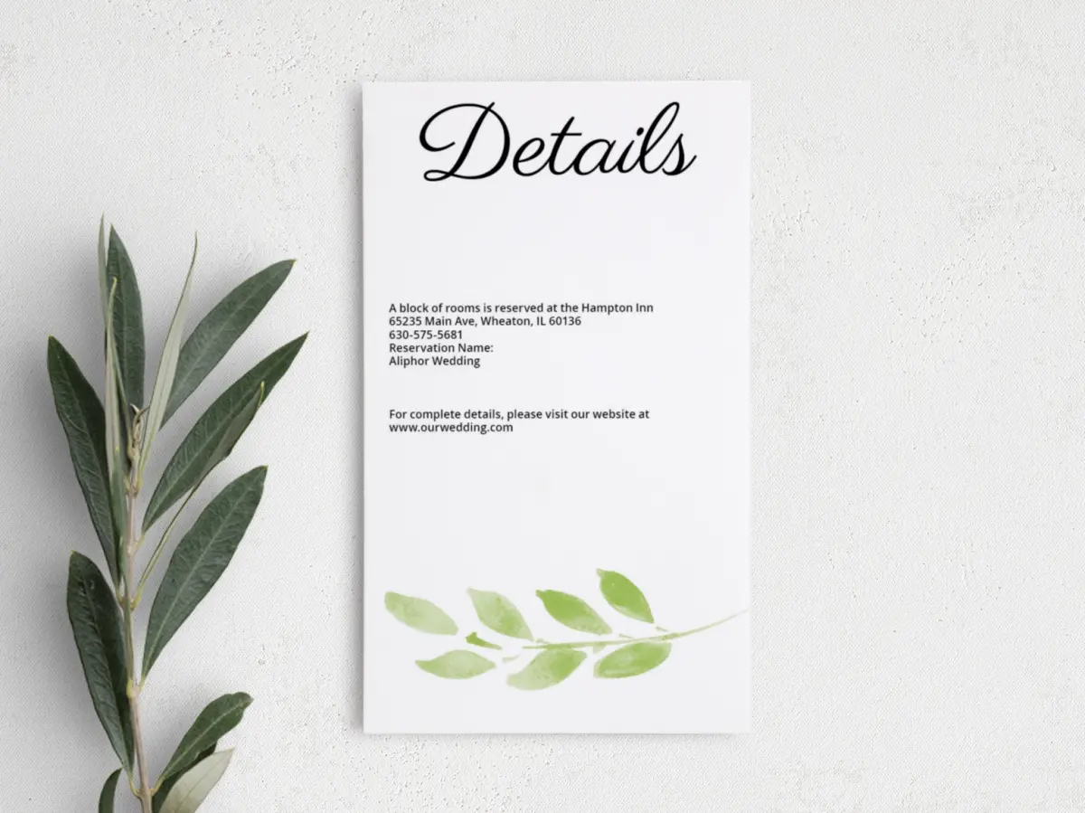 Step Enclosure Card