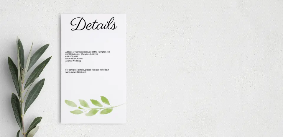 Step Enclosure Card