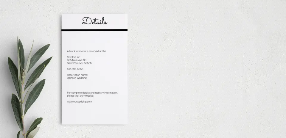 Step Enclosure Card