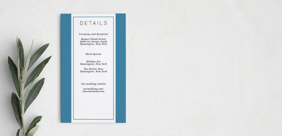 Step Enclosure Card