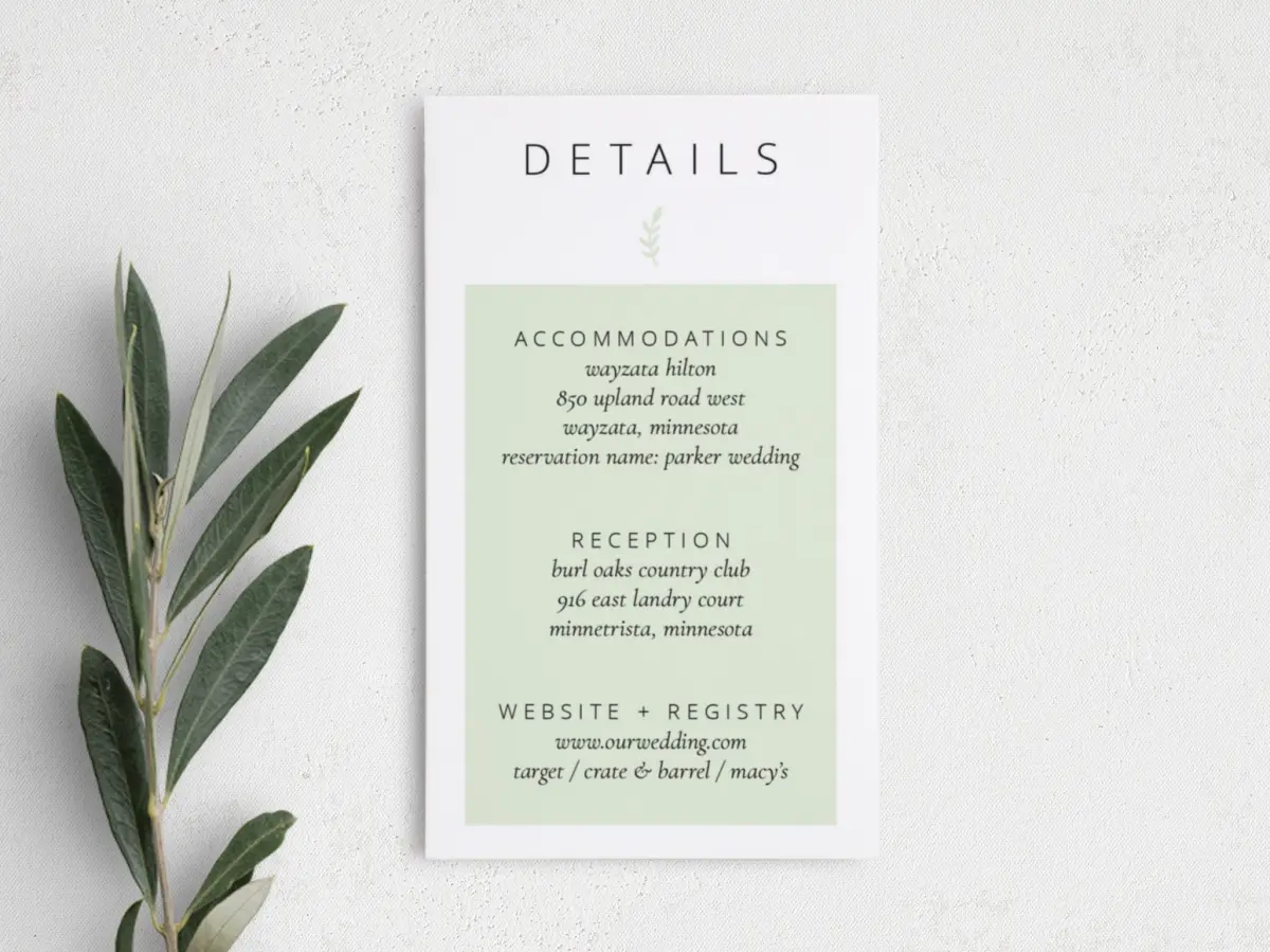 Step Enclosure Card