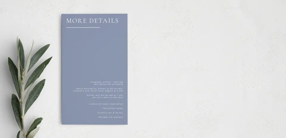 Step Enclosure Card
