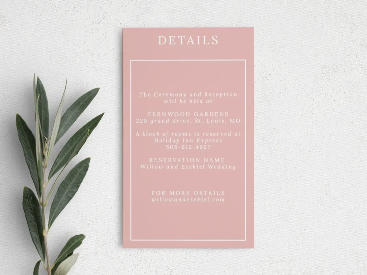 Step Enclosure Card