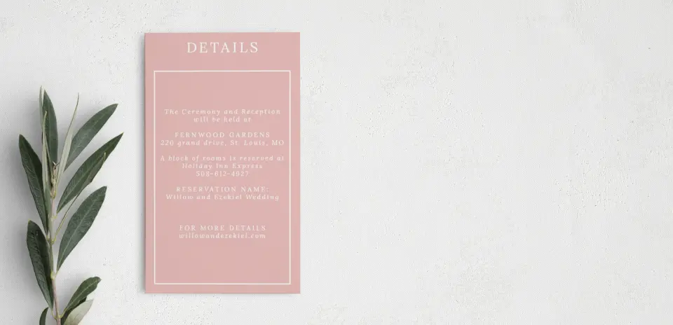 Step Enclosure Card