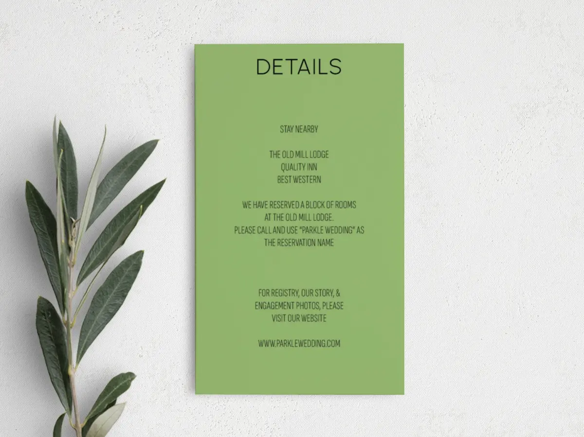 Step Enclosure Card