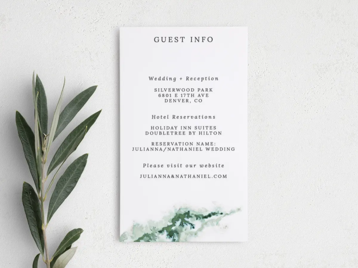 Step Enclosure Card