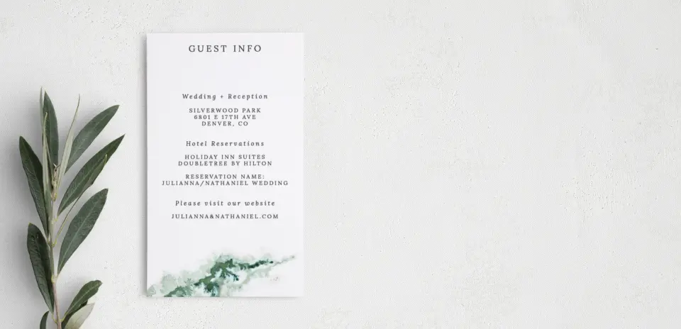 Step Enclosure Card