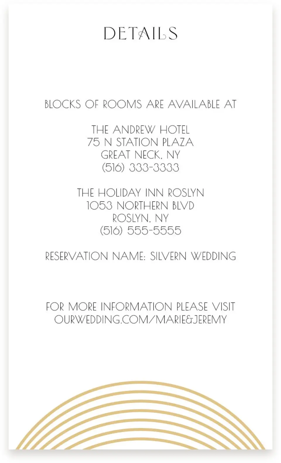 This is a  4" x 6.75" Enclosure Cards (Pocket Invitation) called Spectacular Romance printed in full color on Premium Smooth paper