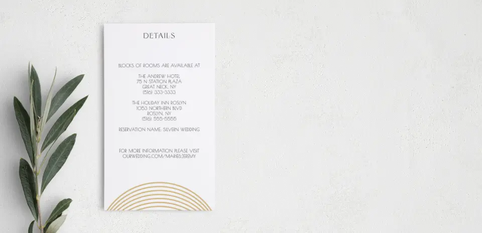Step Enclosure Card