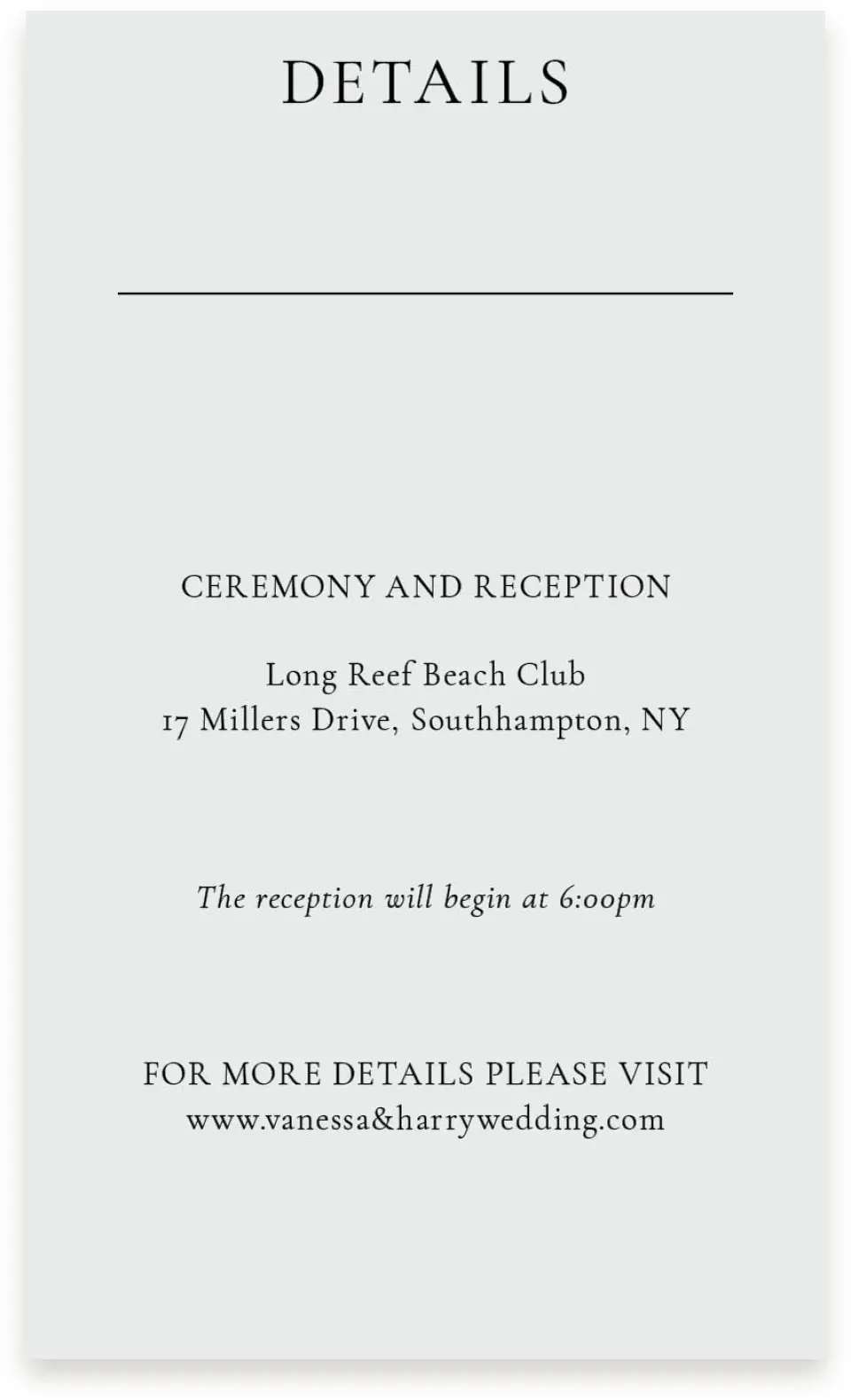 This is a  4" x 6.75" Enclosure Cards (Pocket Invitation) called Lovely Blush printed in full color with Silver foil on Luxe Satin (coated) paper