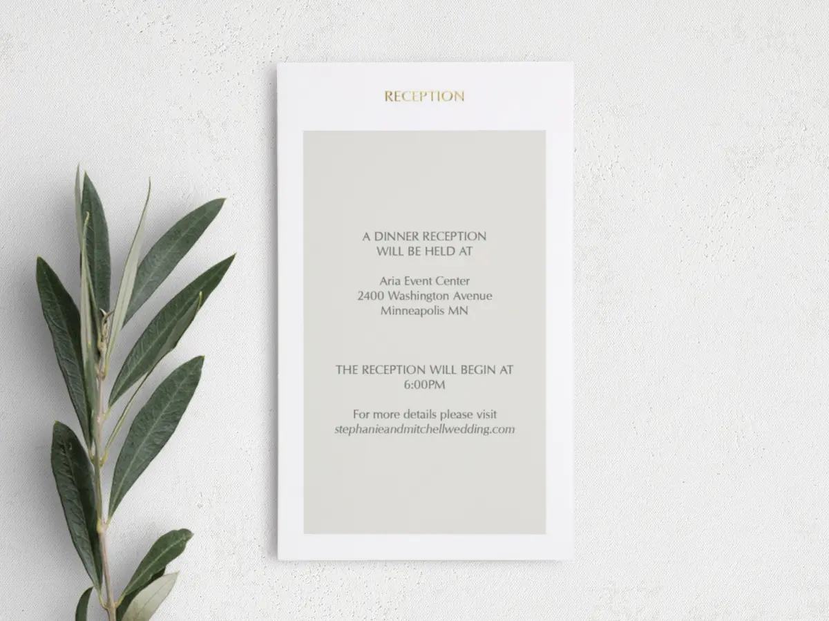 Step Enclosure Card