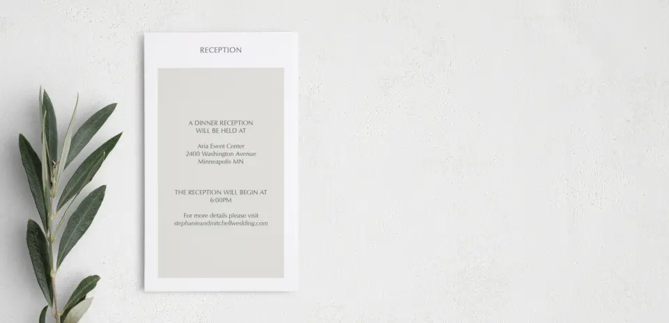 Step Enclosure Card