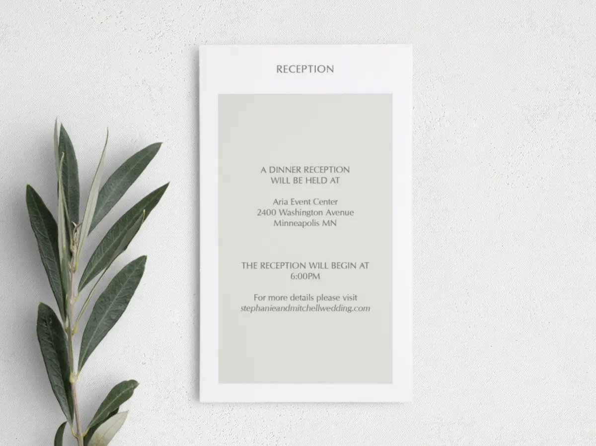 Step Enclosure Card