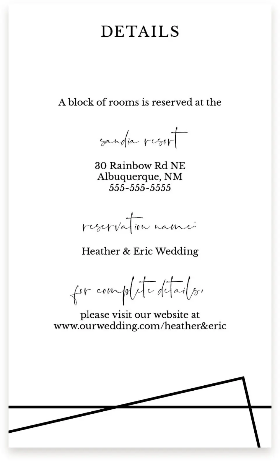 This is a  4" x 6.75" Enclosure Cards (Pocket Invitation) called Gilded Sage printed in full color on Premium Smooth paper