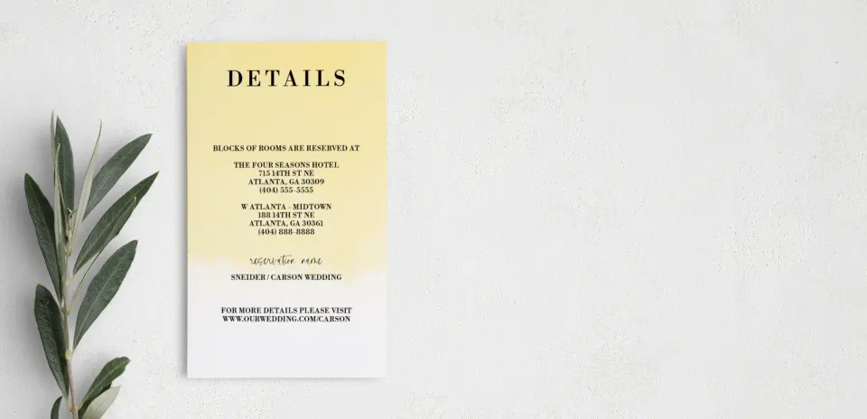 Step Enclosure Card