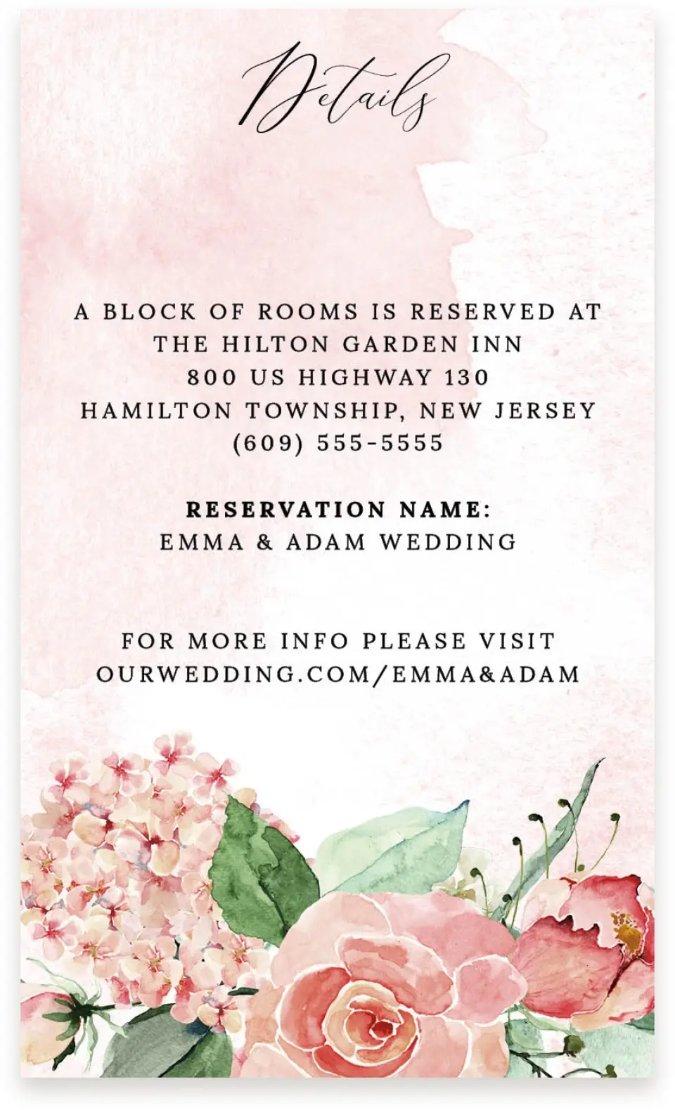 This is a  4" x 6.75" Enclosure Cards (Pocket Invitation) called Enchanted Crown printed in full color on Premium Smooth paper