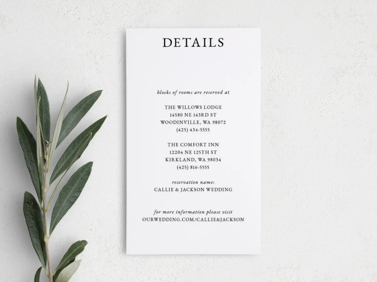 Step Enclosure Card