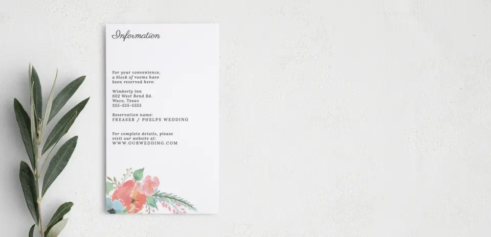 Step Enclosure Card