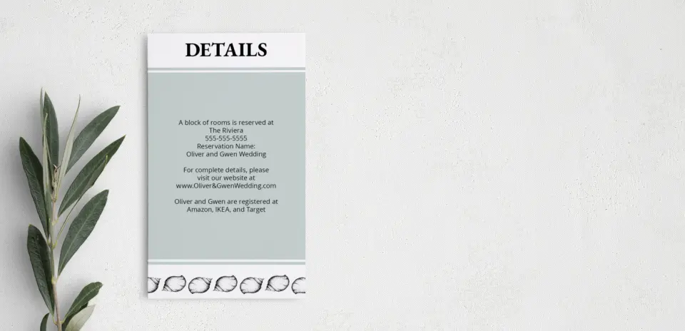 Step Enclosure Card