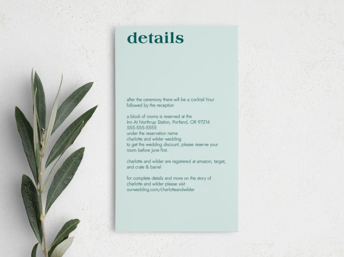 Step Enclosure Card
