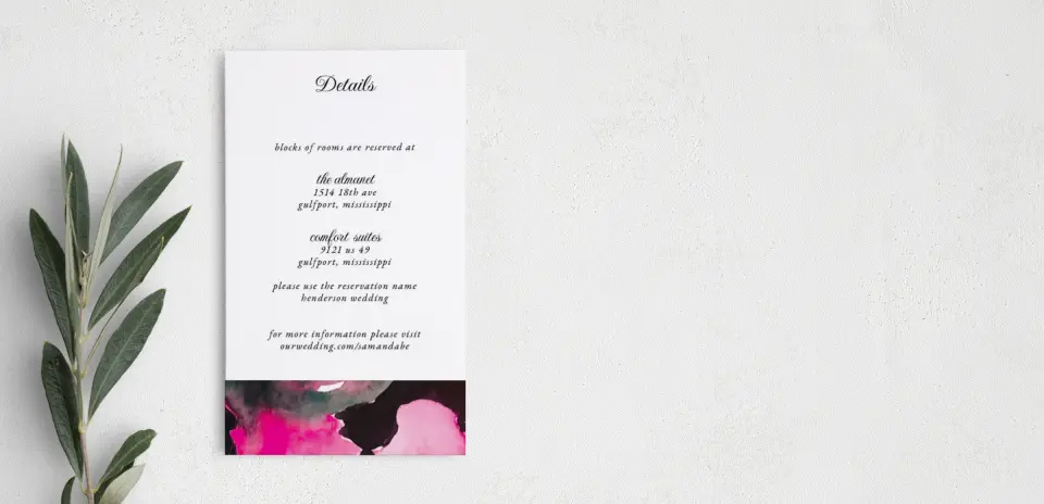 Step Enclosure Card