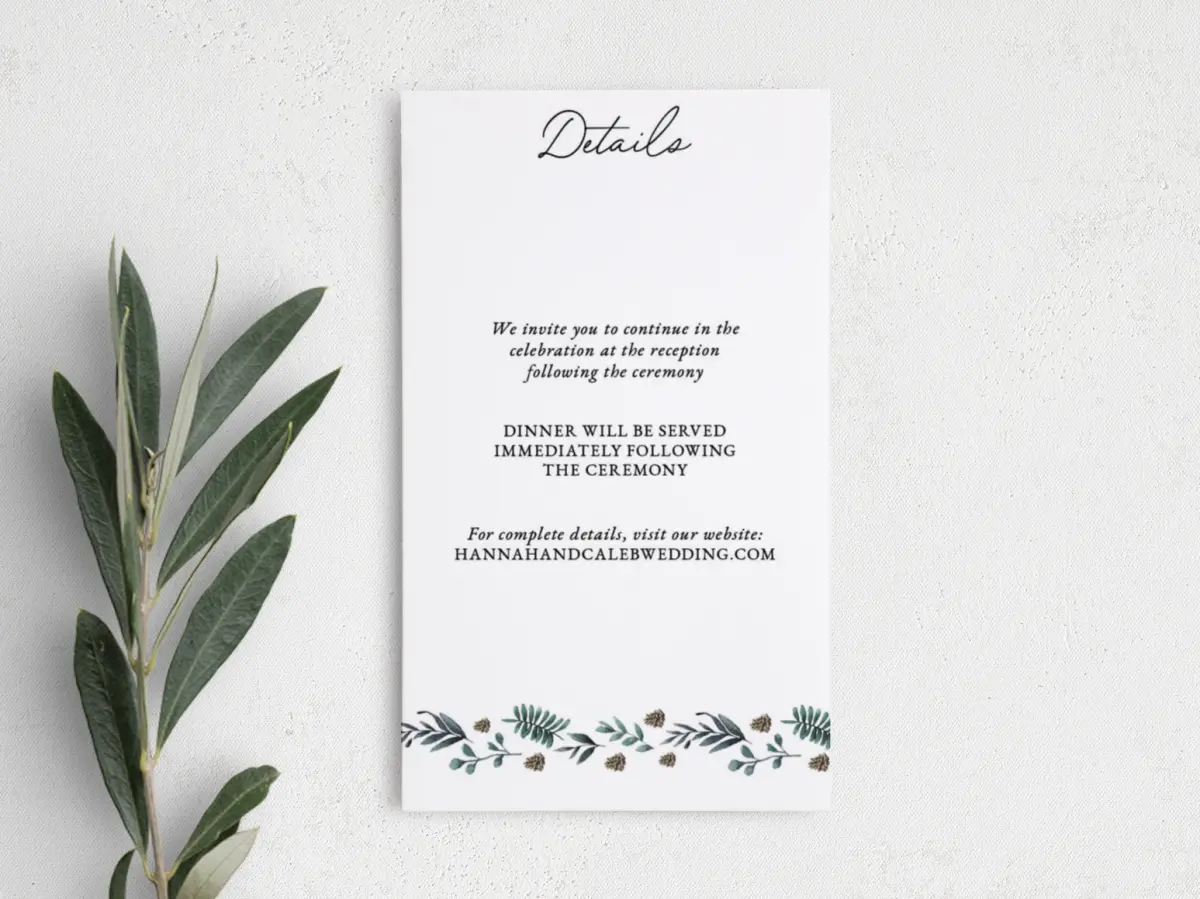 Step Enclosure Card