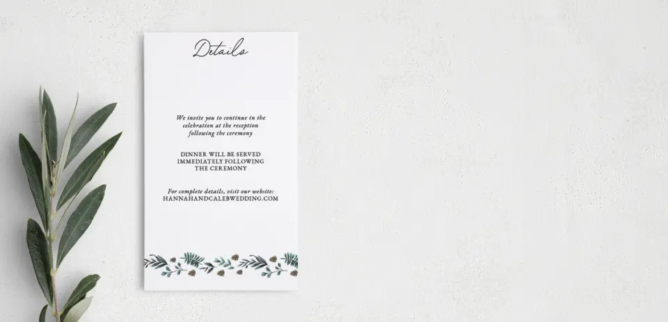 Step Enclosure Card